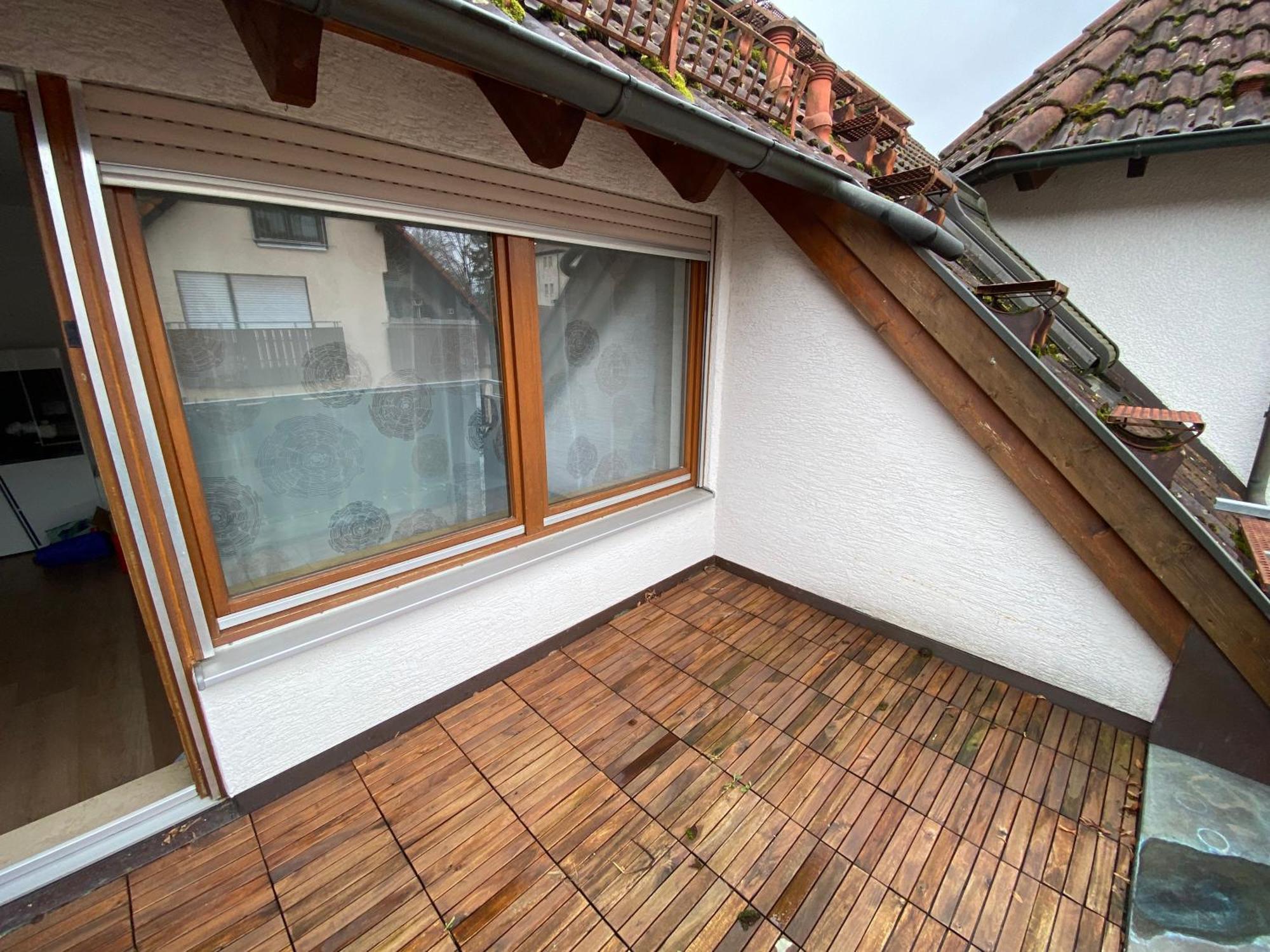 Appartement Am Kaibach - Kueche - Balkon - Bad Forchtenberg Luaran gambar
